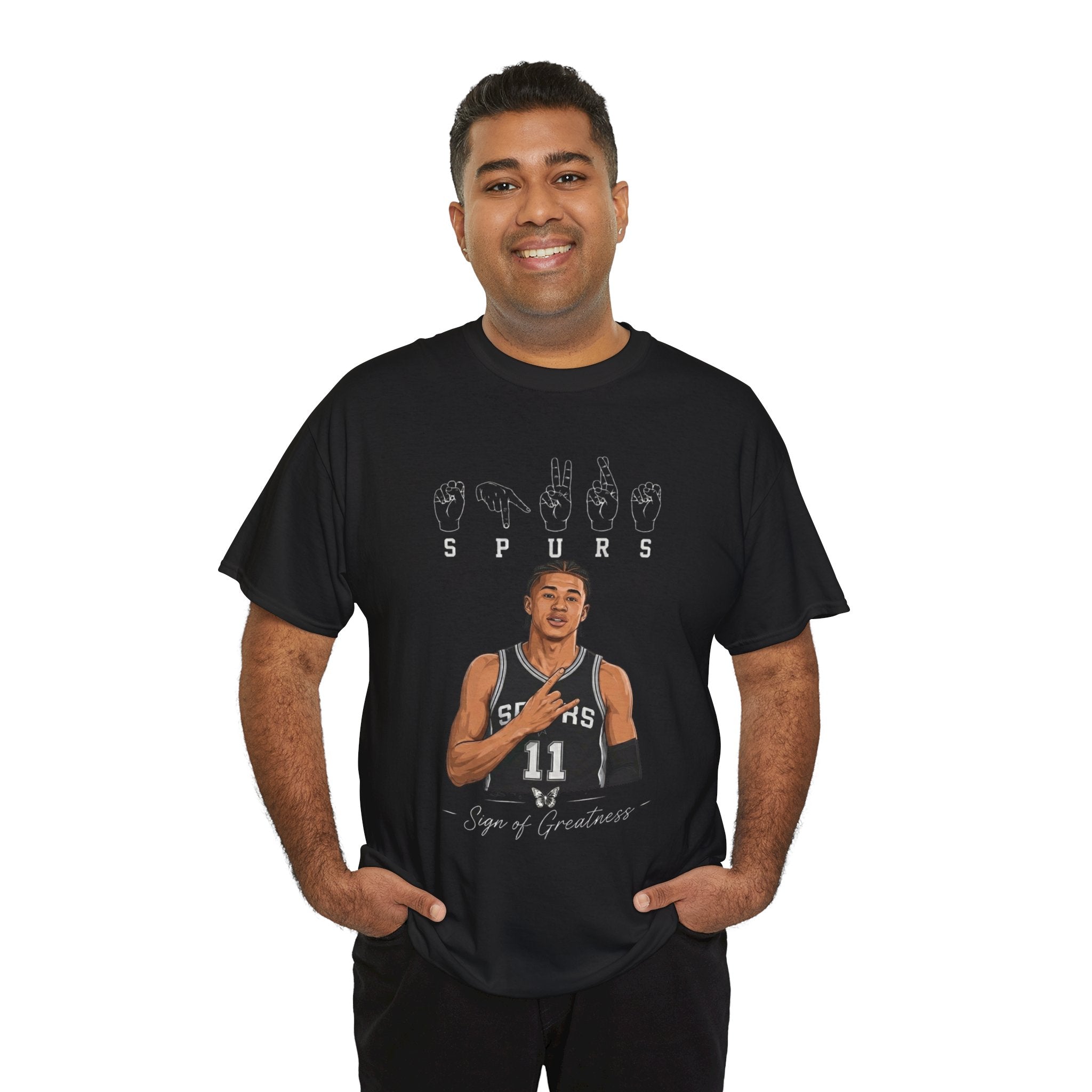 ASL Sign of Greatness  – San Antonio Finals Graphic T-shirt